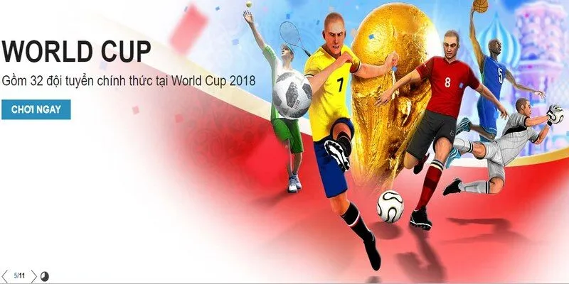Giải đấu World Cup Ảo với tổng cộng 32 đội tuyển chính thức