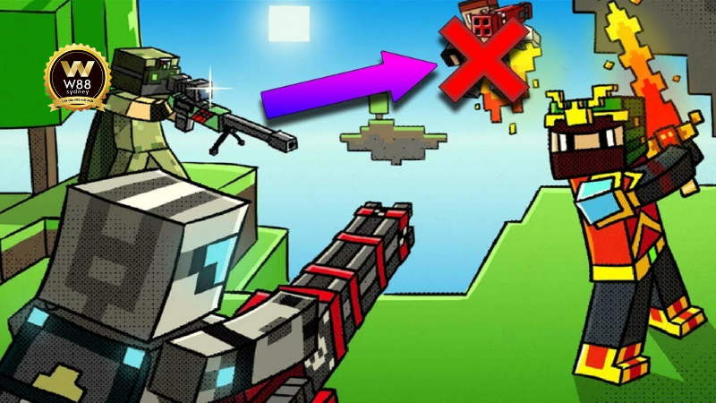Minecraft Bắn Súng