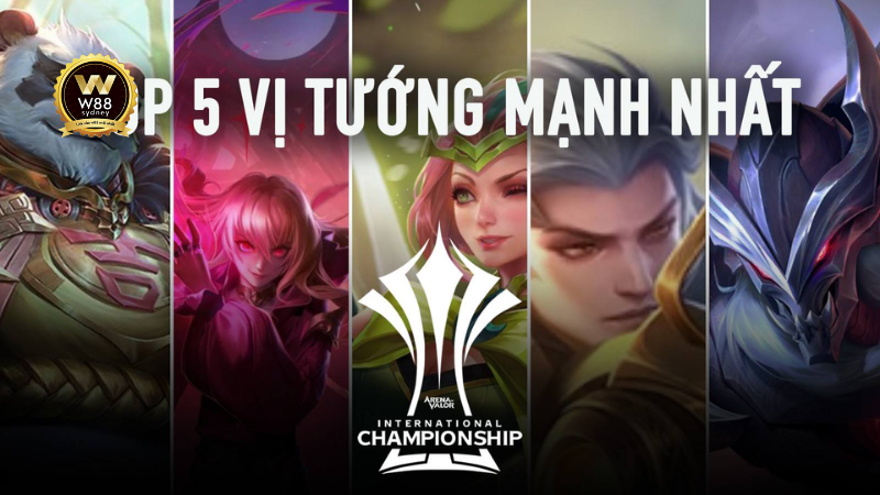 tướng mạnh nhất liên quân